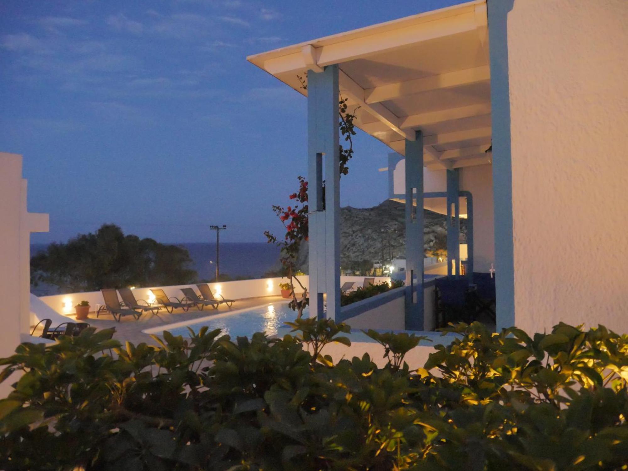 Ancient Thera Apartments Kamari  Exterior photo