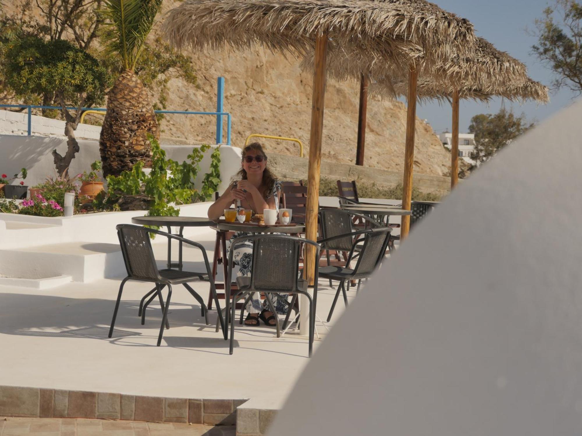 Ancient Thera Apartments Kamari  Exterior photo